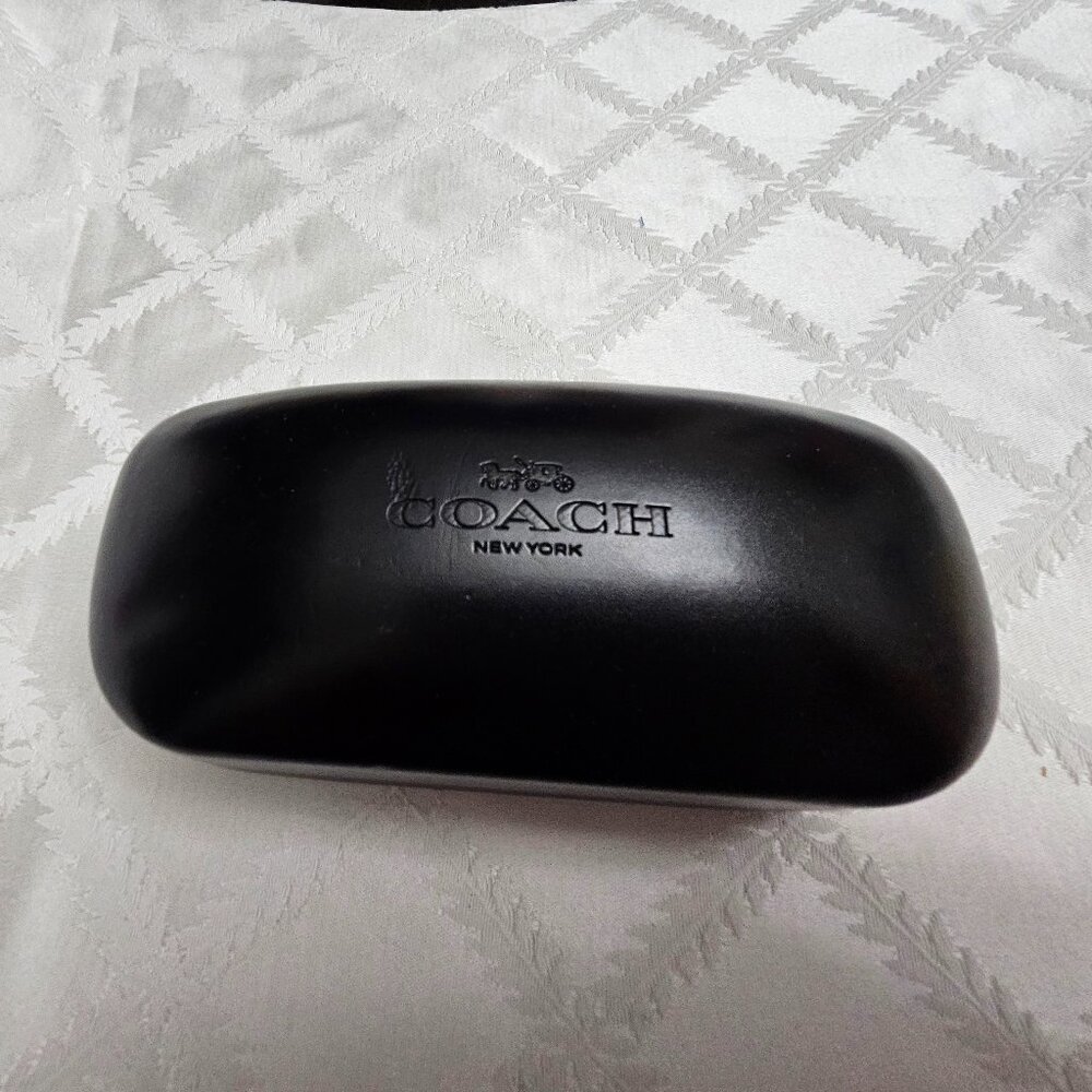 Coach Large Eyeglass Case in Black! - Picture 3 of 4